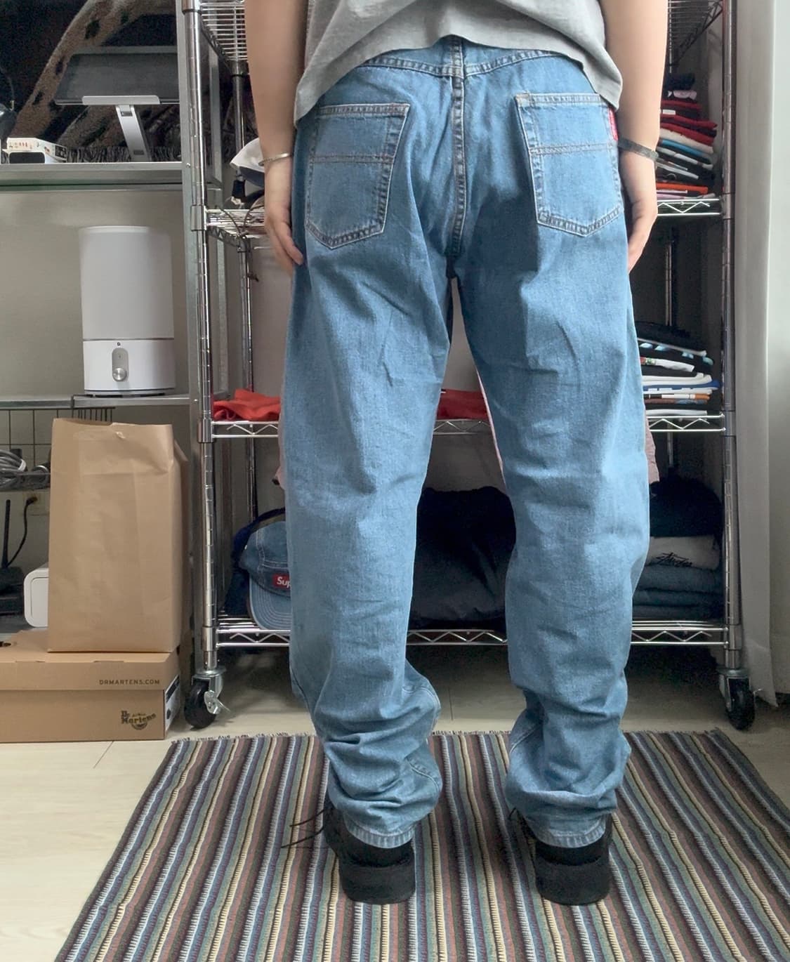 80s 올드 스투시 아카이브 데님 팬츠 상품이미지2