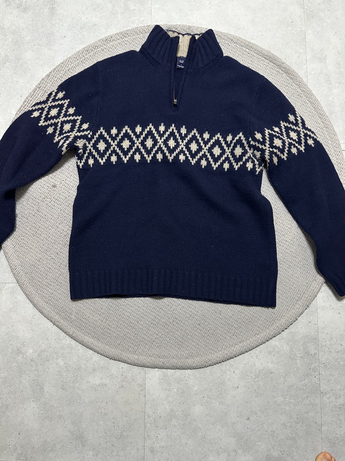 GAP 노르딕 반집업 상품이미지1