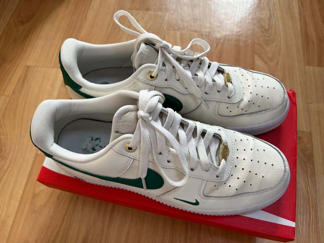 나이키 에어포스1 40주년 세일 말라카이트 270 / 상태좋아요 상품이미지2