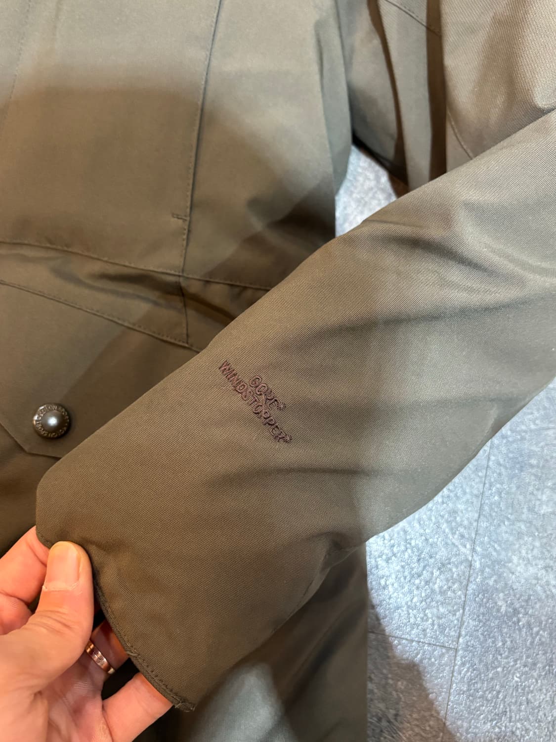 코오롱스포츠 구스다운 패딩 90사이즈 상품이미지4