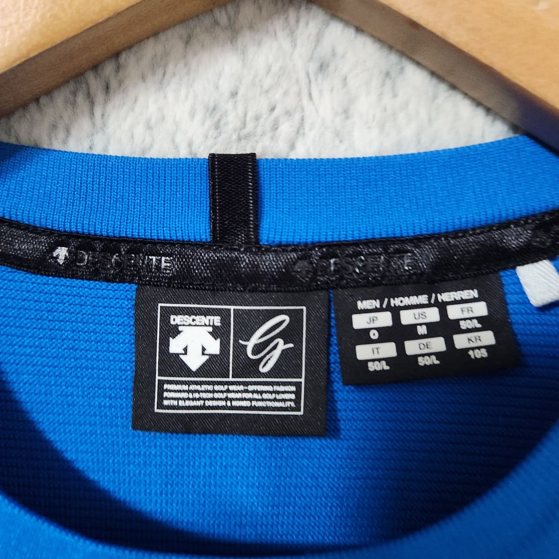 J54 [105] 데상트 슬림 트레이닝 티셔츠 상품이미지3