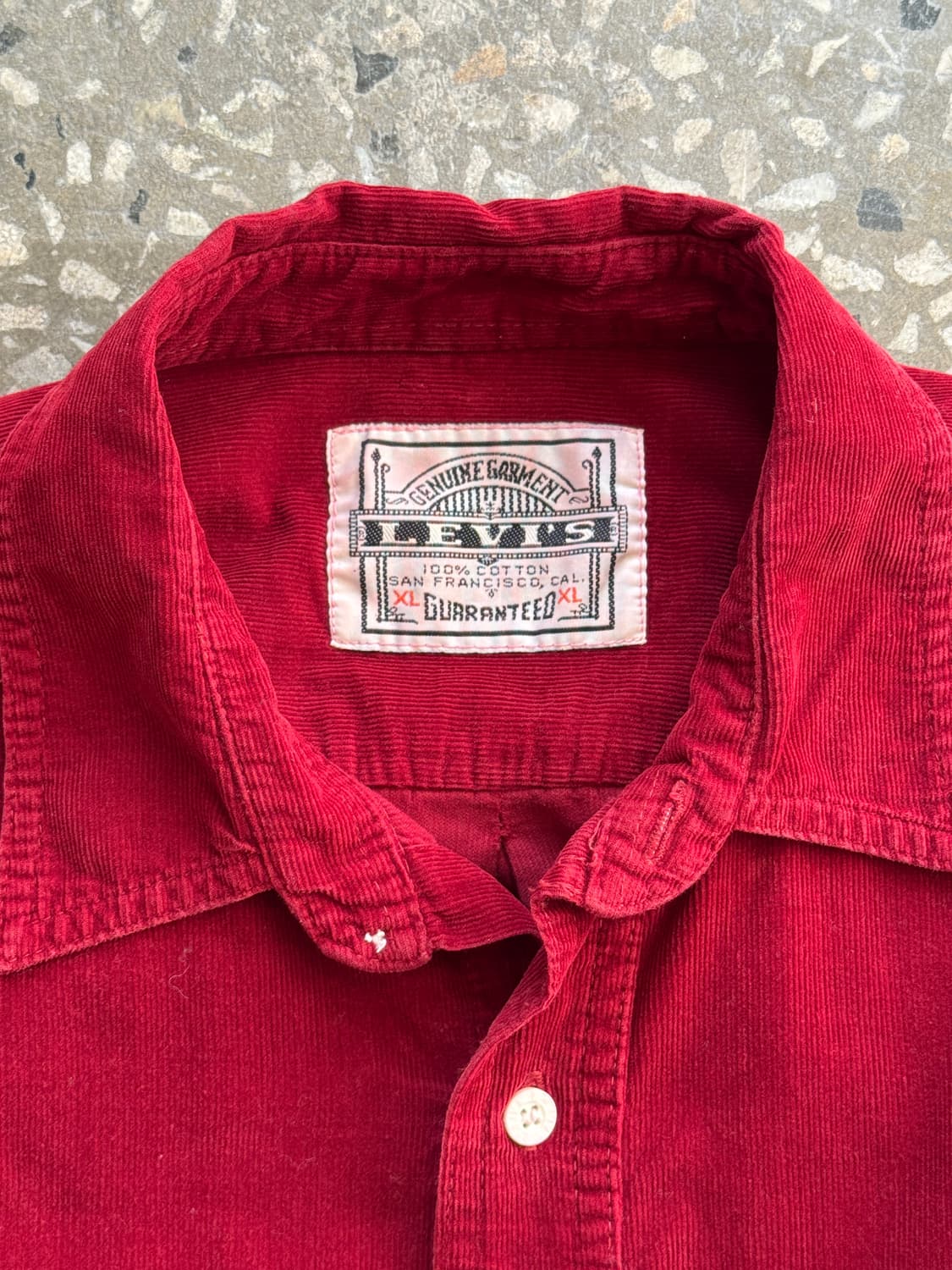 70s 리바이스 코듀로이 셔츠(T12) 상품이미지2