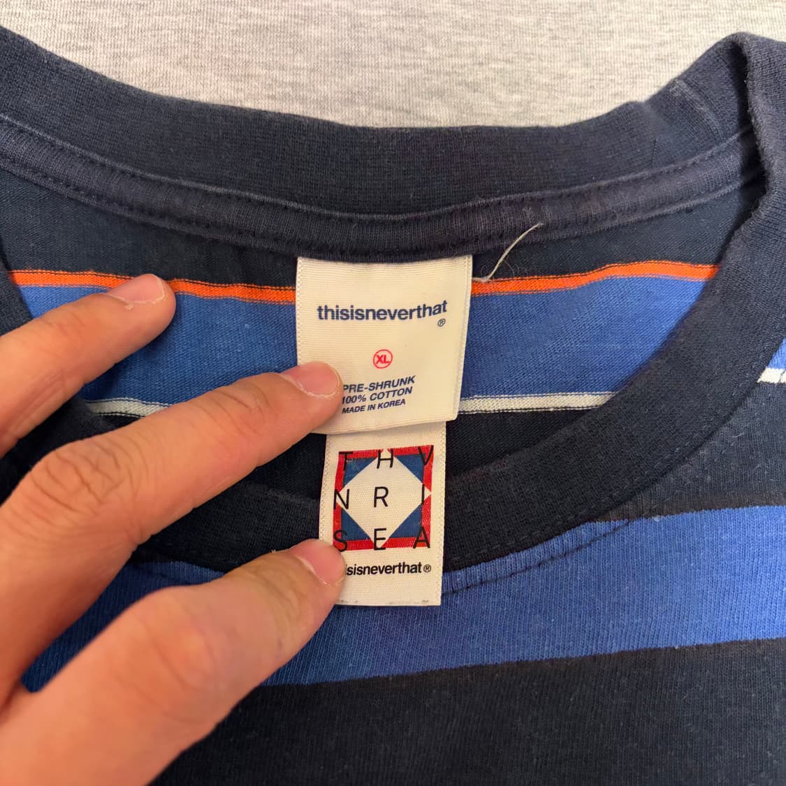 [XL] 디스이즈네버댓 스트라이프 반팔티 상품이미지3