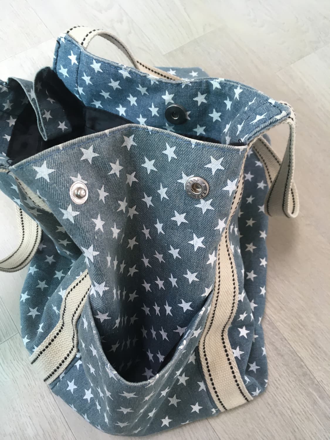 jpn vintage star denim pocket bag  상품이미지3