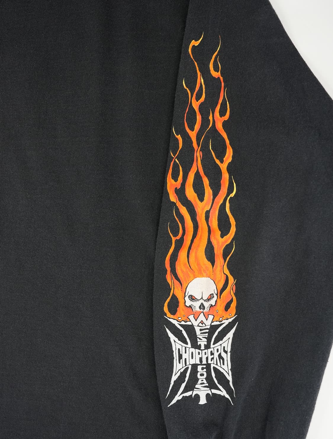 [2XL] 빈티지 웨스트코스트챠퍼스 플레임 롱비치 롱슬리브 상품이미지4