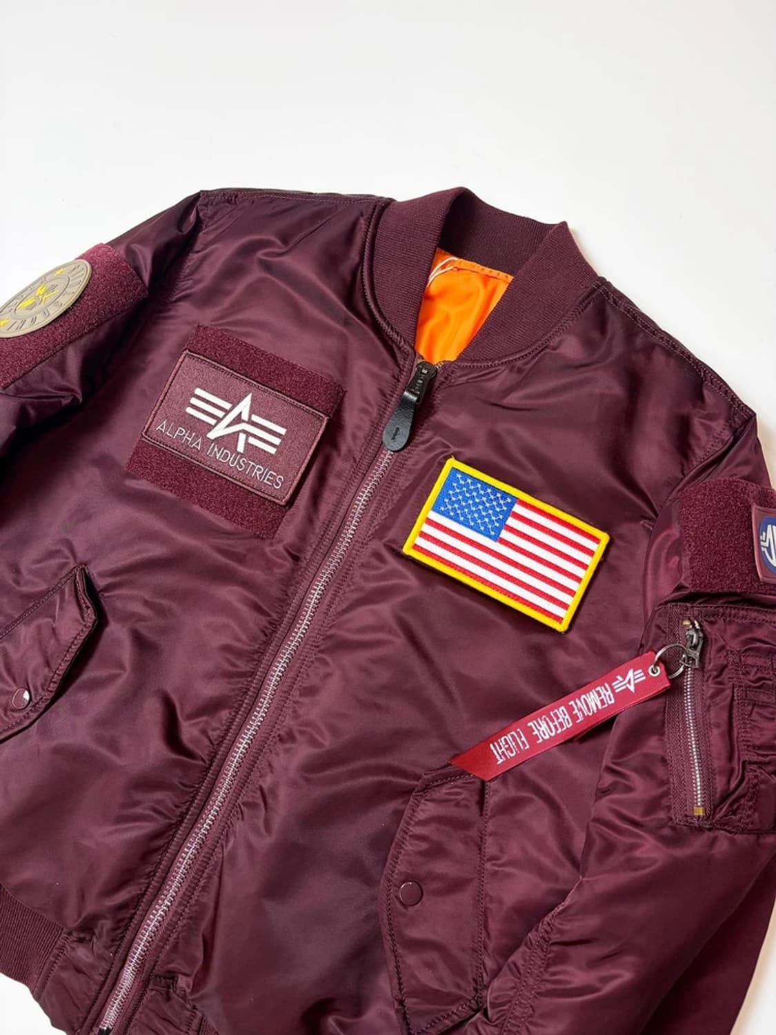 알파인더스트리 MA-1 리버시블 블루종 자켓 PN9513 상품이미지2