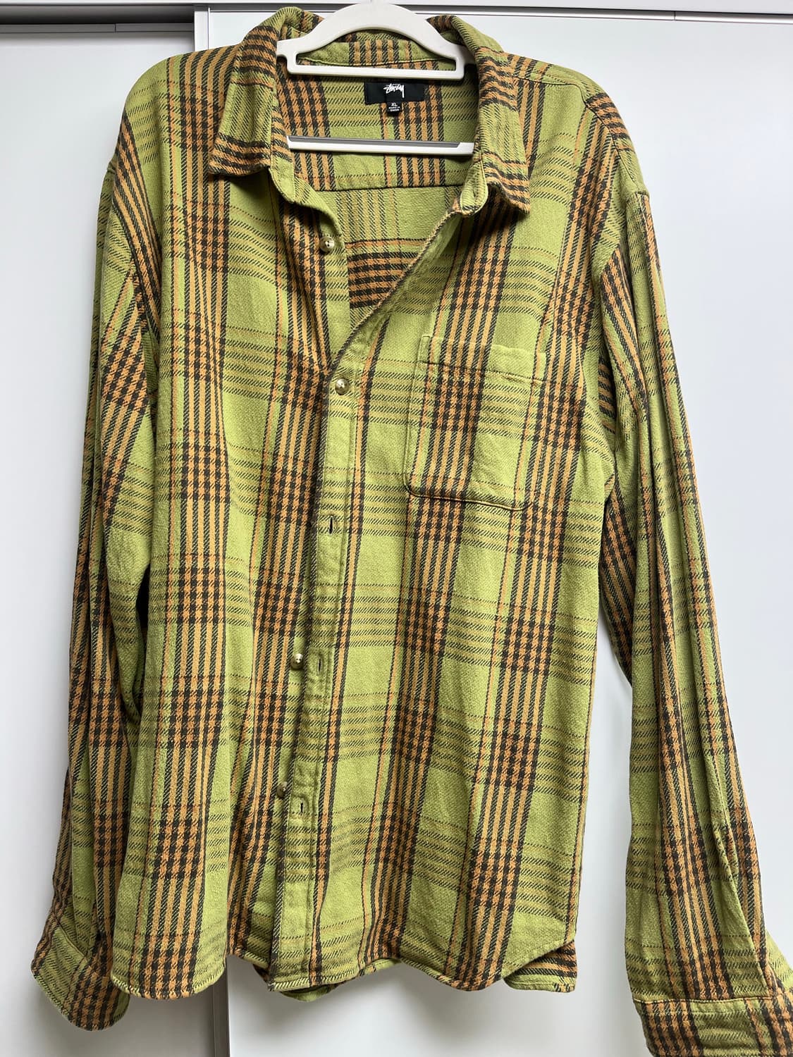 스투시 Stussy 체크 셔츠 XL 상품이미지1