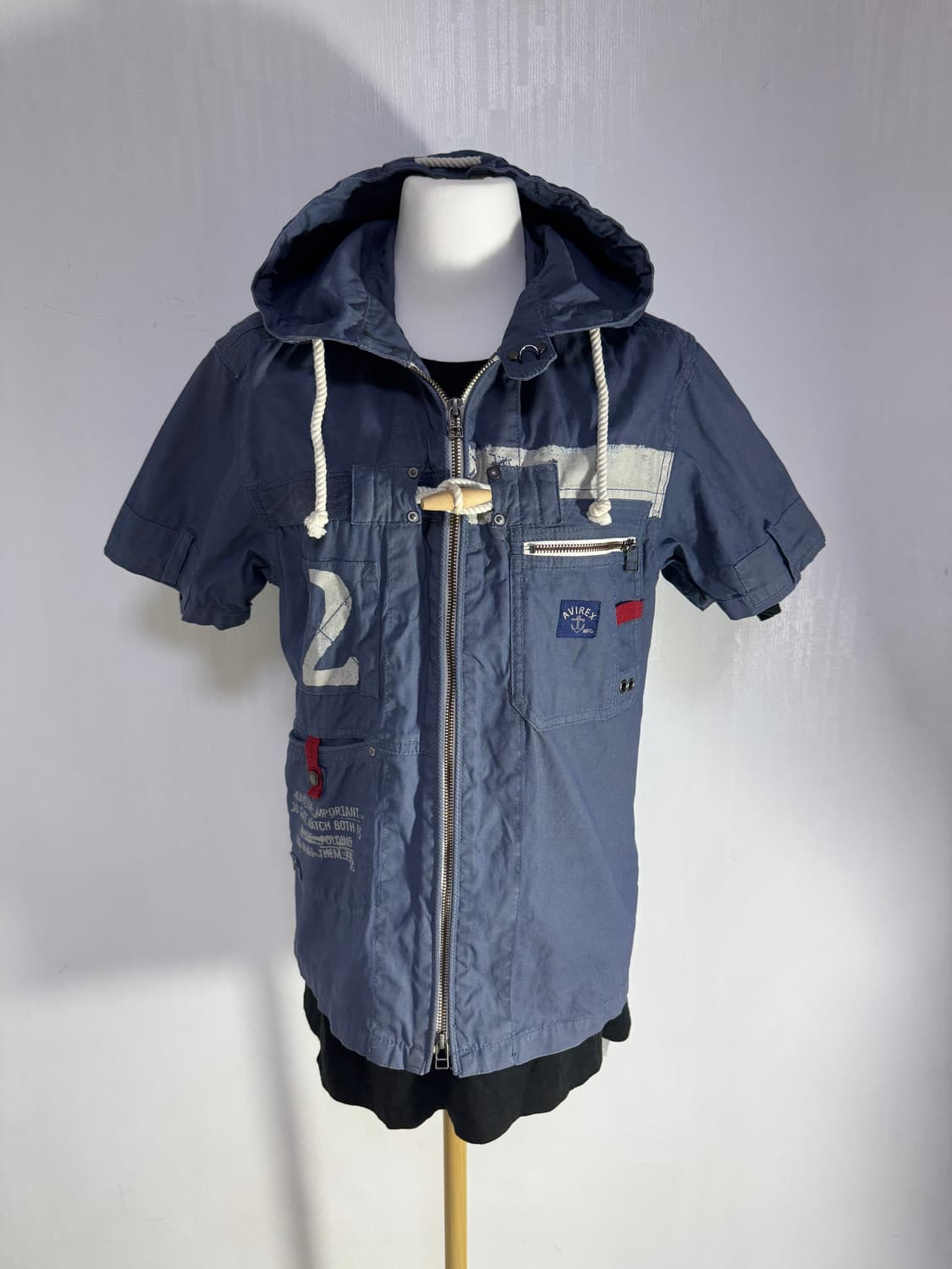 아비렉스 쉽빌더 셔츠 y2k 워크웨어 상품이미지2