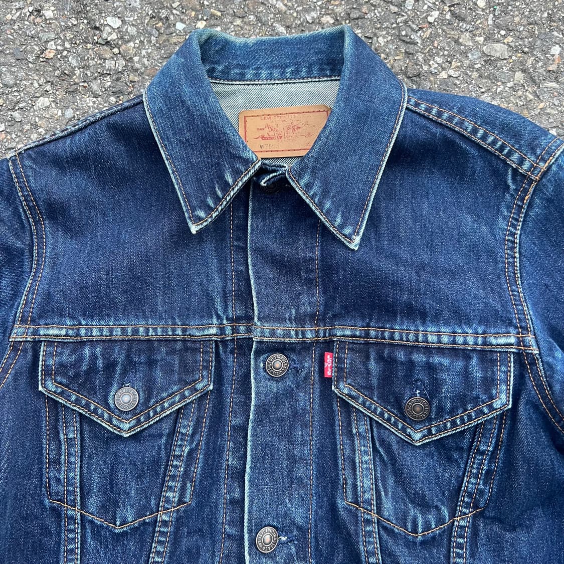 90년대 일본에서 생산된 리바이스 데님 자켓입니다 상품이미지2