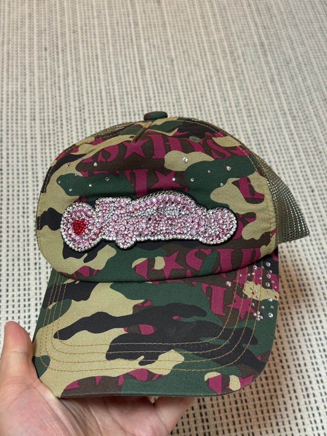 한정판 히스테릭글래머 우드랜드 카모 볼캡 상품이미지2