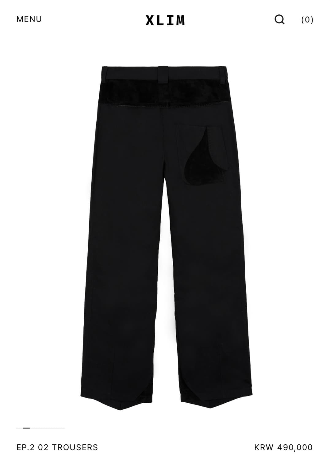 xlim ep2  02  trouser 상품이미지2