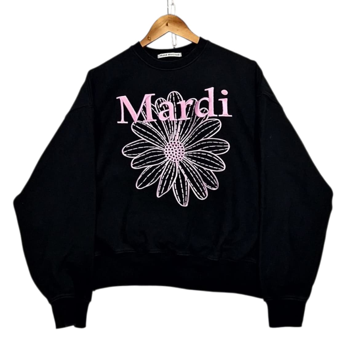 Mardi Mercredi 마르디 메크르디 플라워 맨투맨 상품이미지1