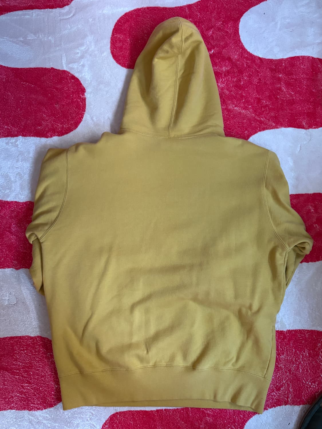 [L] 슈프림 18fw 피카소 체인스티치 후드 머스타드 상품이미지2