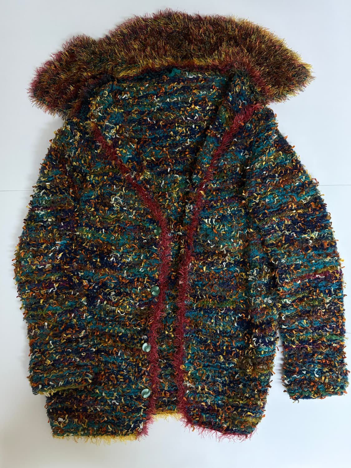 샤기 가디건 상품이미지4