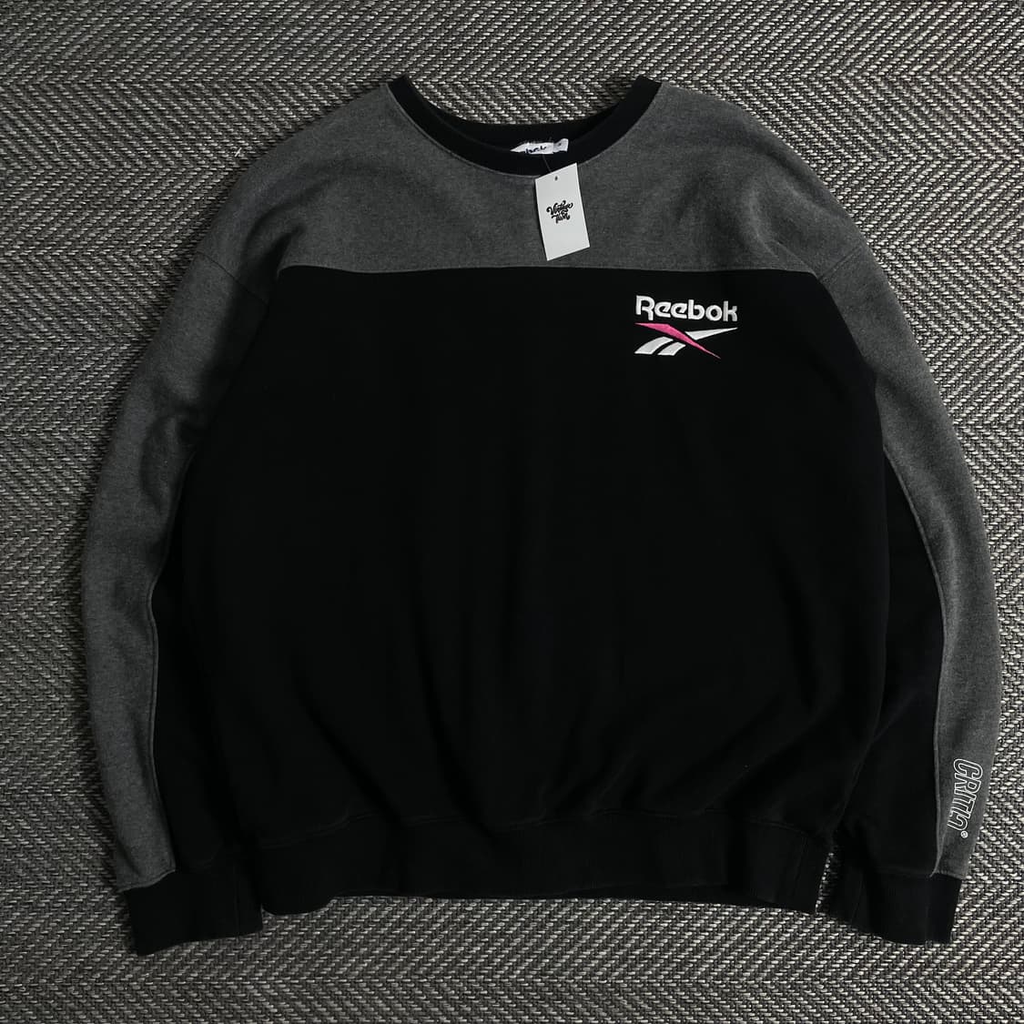 리복 빅로고 박시핏 디테일 맨투맨o 3290 상품이미지2