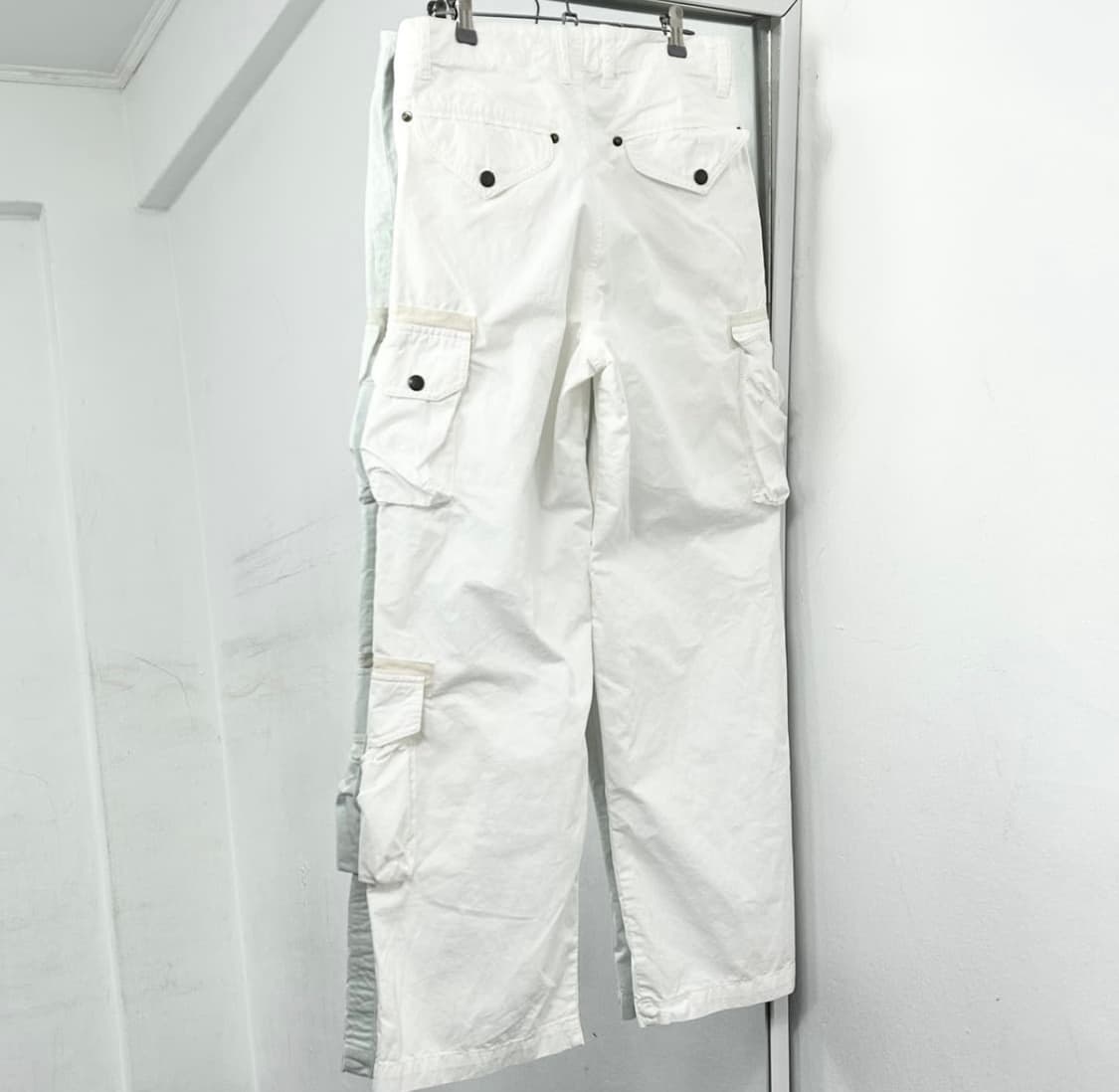 에스이오 워시드 카고 팬츠 WASHED CARGO PANTS IVORY 상품이미지4