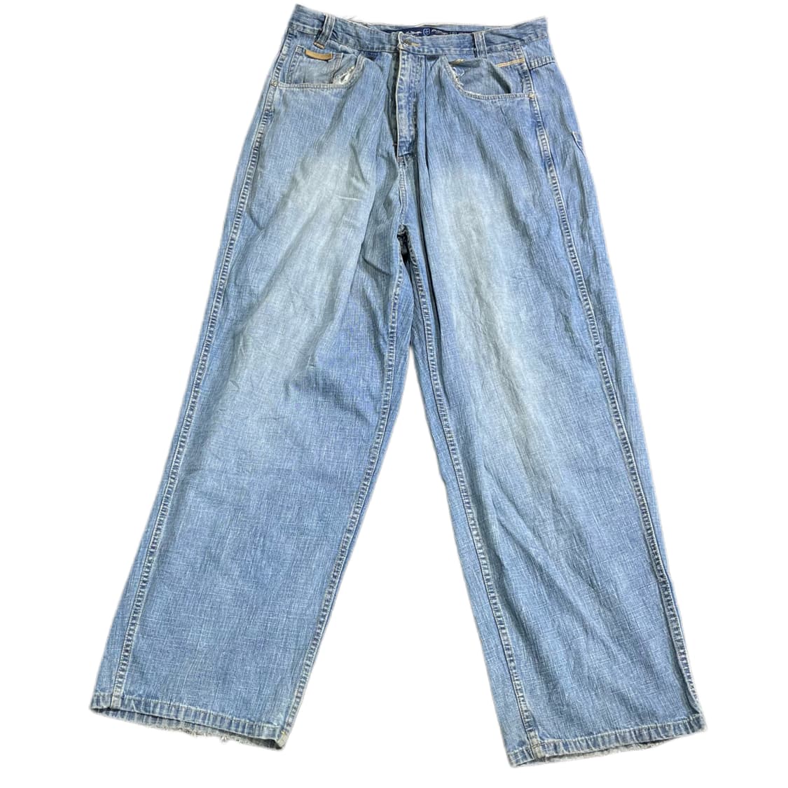 wide big size light denim 상품이미지3