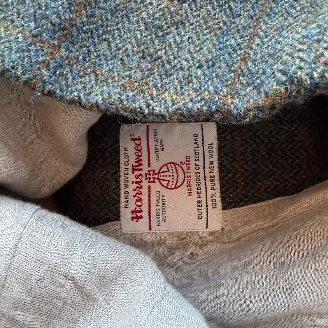 해리스 트위드 울 헤링본 자켓 상품이미지6