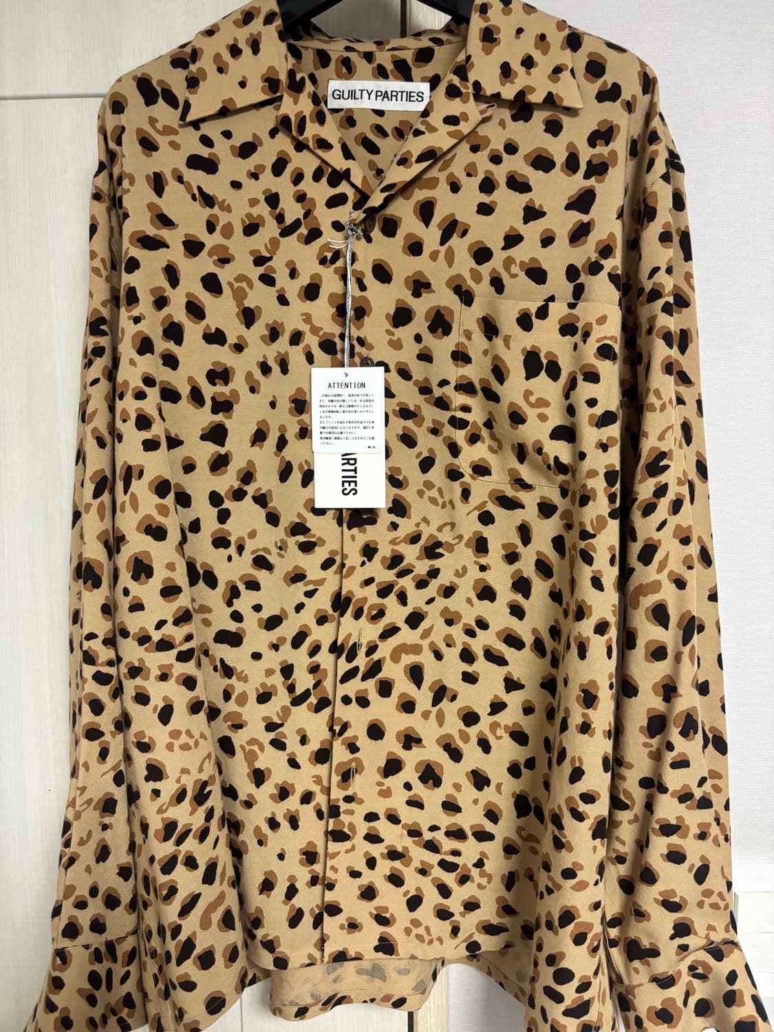 와코마리아 레오파드 셔츠 상품이미지1