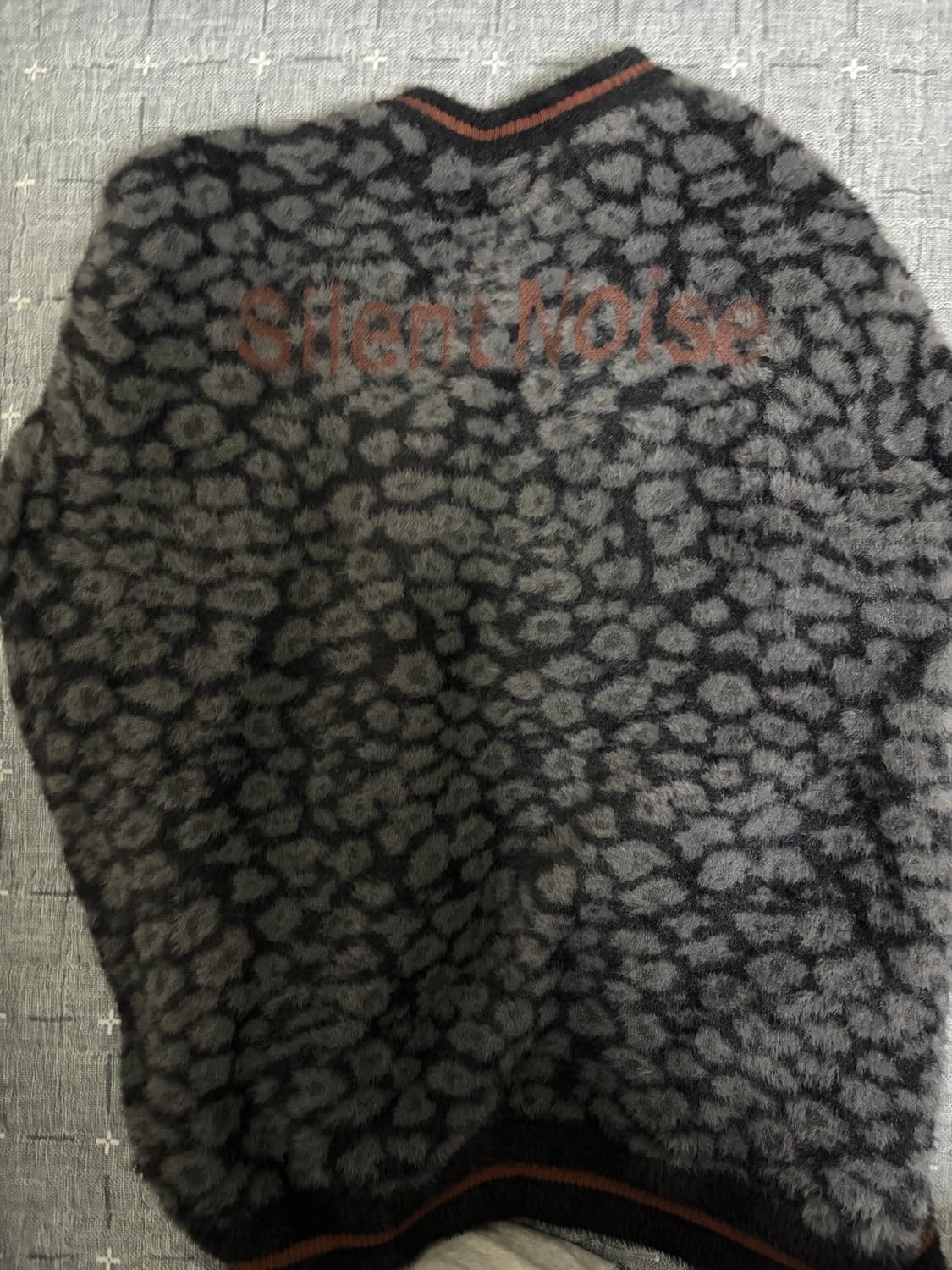 [L]GU X 언더커버 쉐기 가디건 블랙 상품이미지3