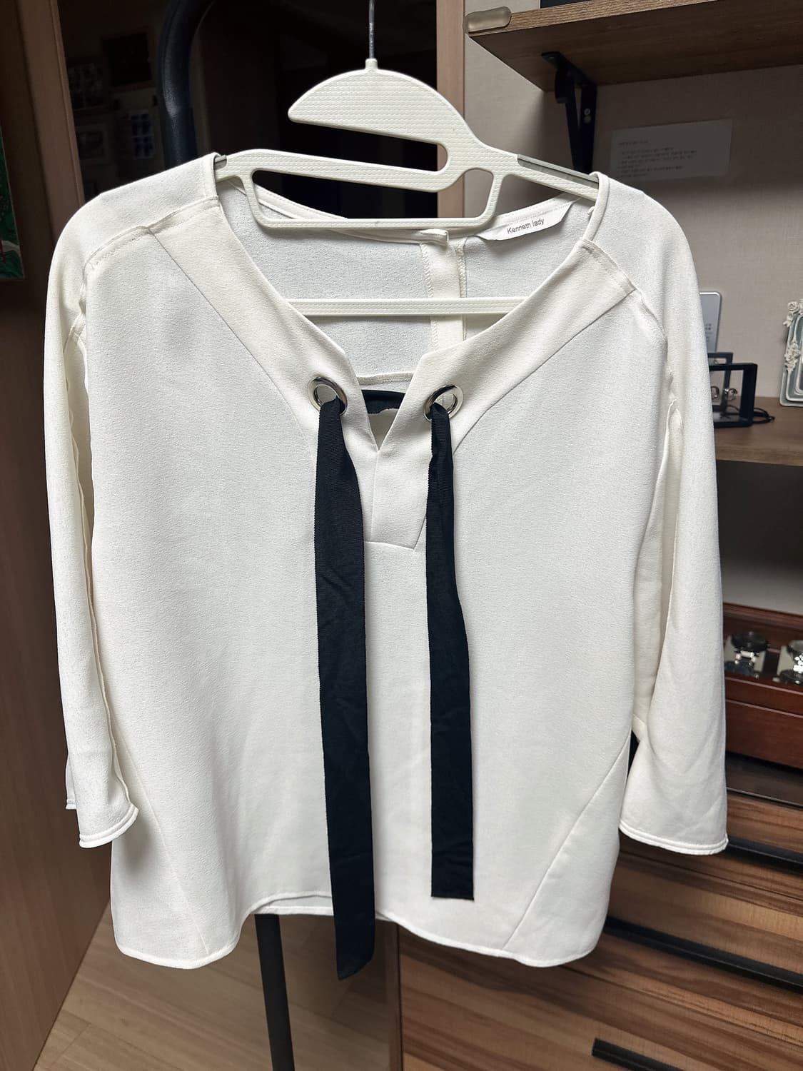 케네스레이디 리본 블라우스(66)   상품이미지2