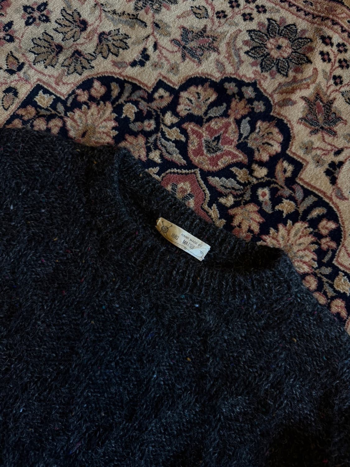 히로 마츠이 램스울 니트 100 상품이미지2