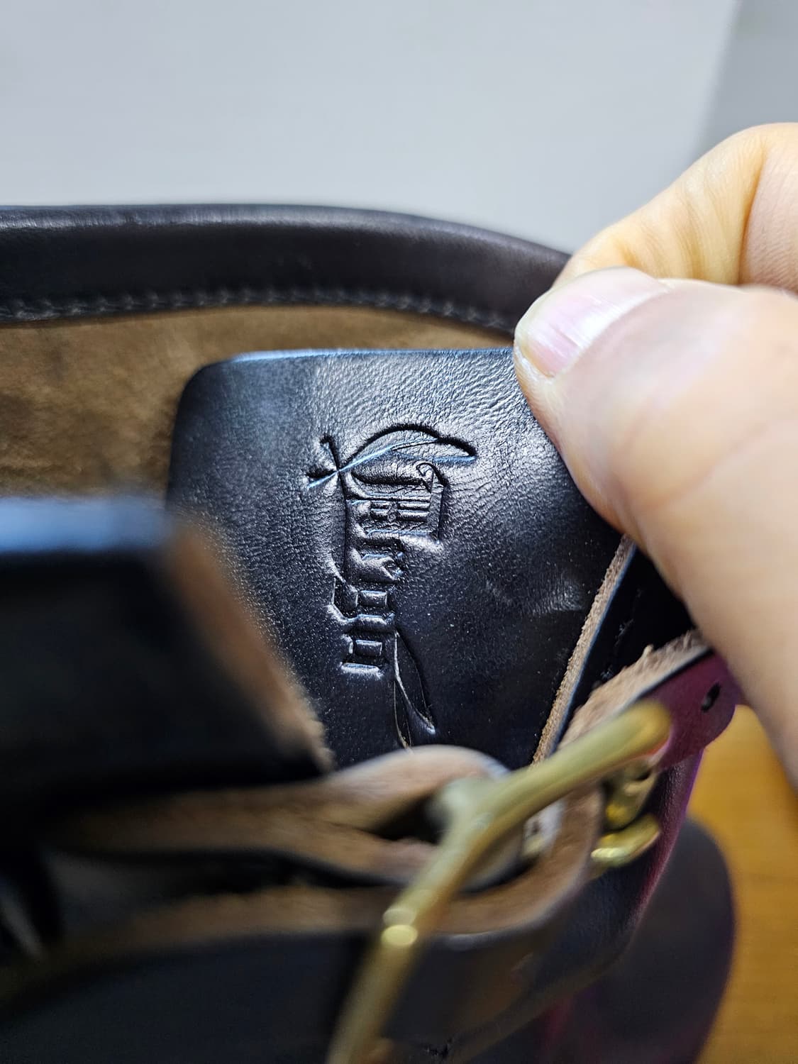 일본산 부츠 RRL스타일 가죽 부츠 상품이미지6