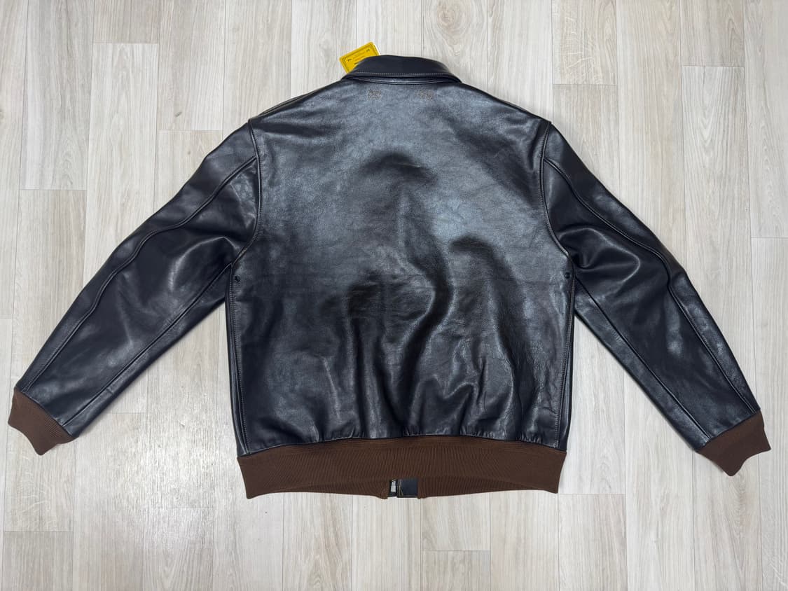 [veluokldly] A-2 말가죽 차심 자켓 2XL 리얼맥코이 복각 상품이미지3