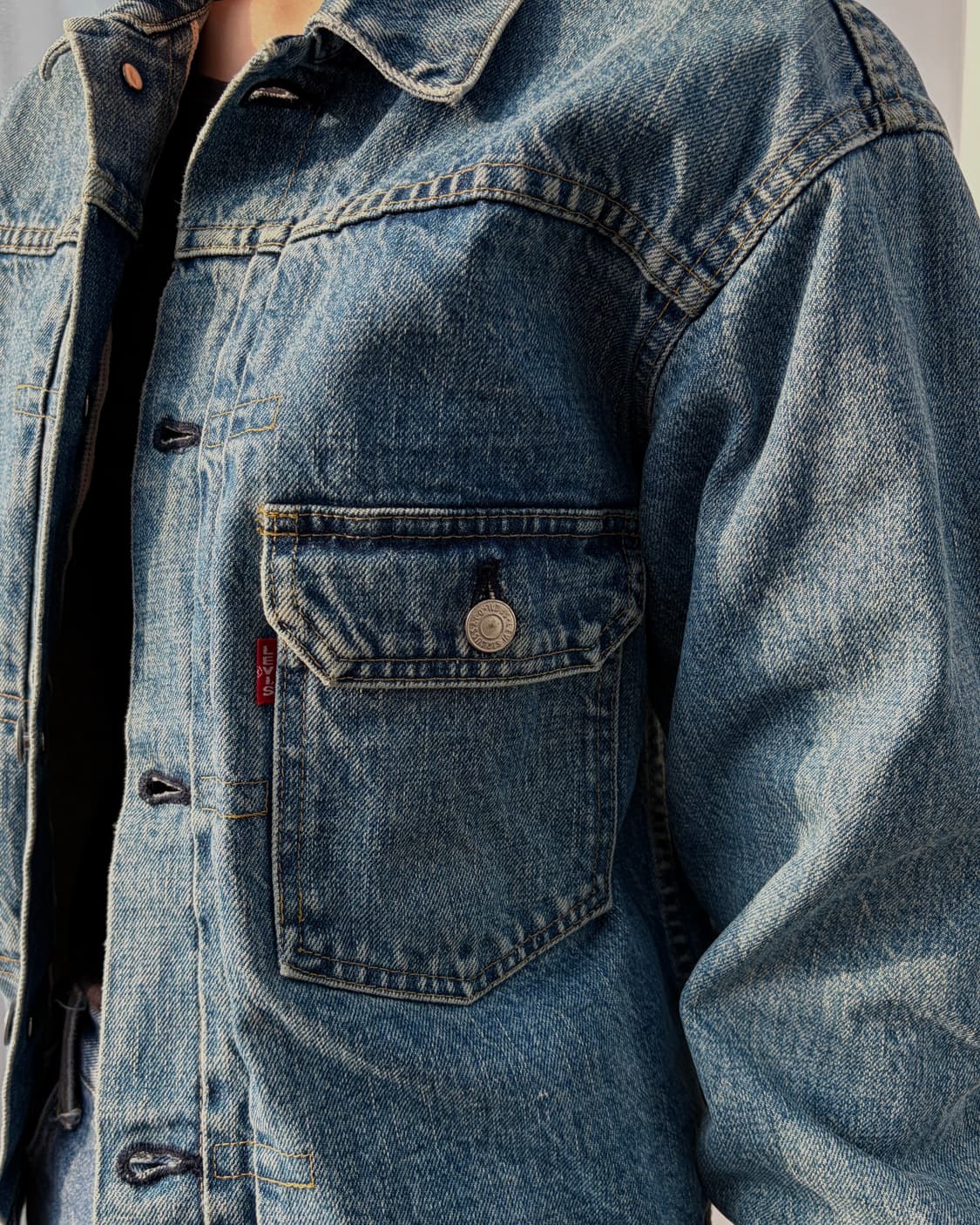 [L]리바이스 LVC JPN 90s 1세대 데님 자켓 70502 XX 상품이미지5