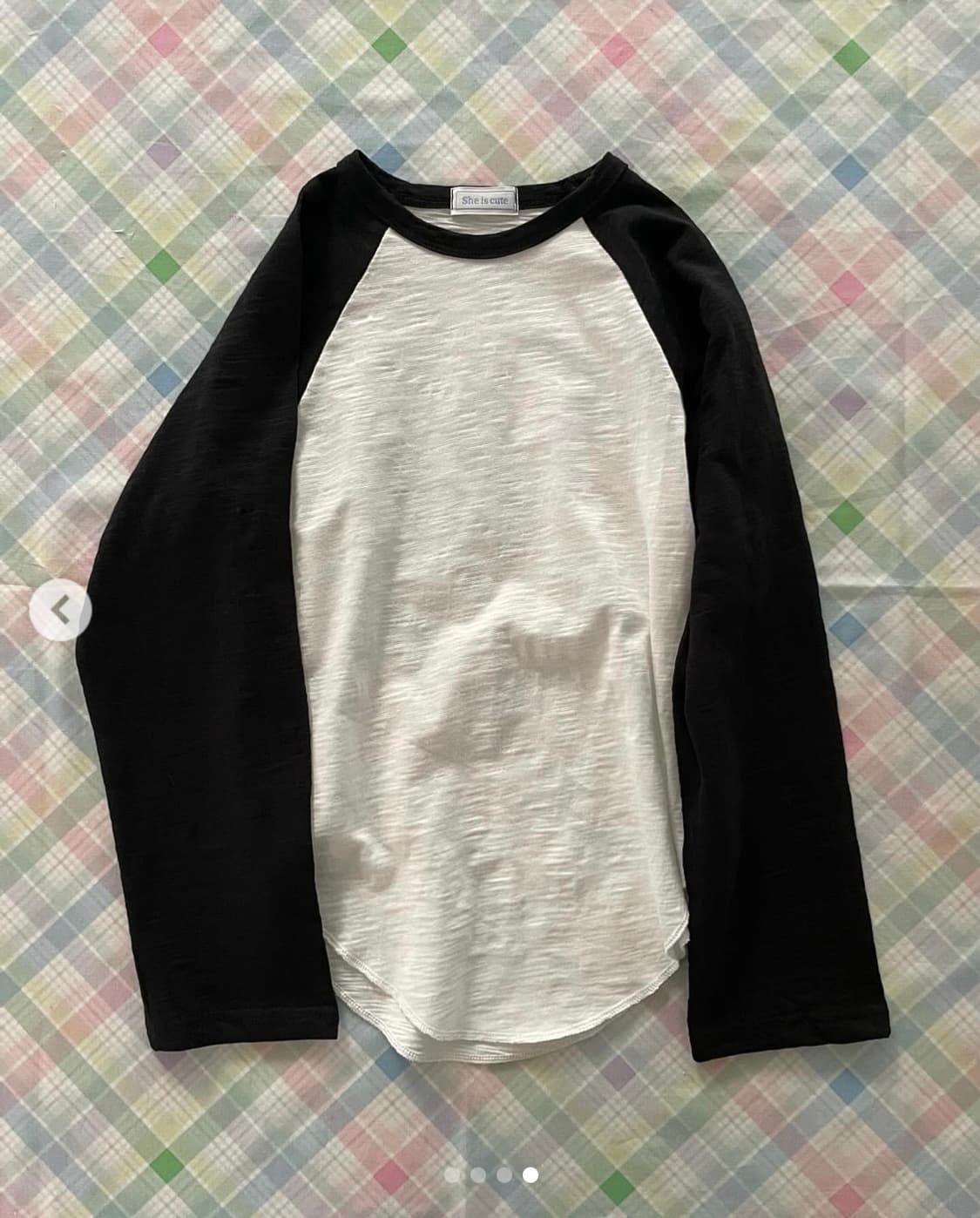 쉬이즈큐트 래글런티 블랙 상품이미지1