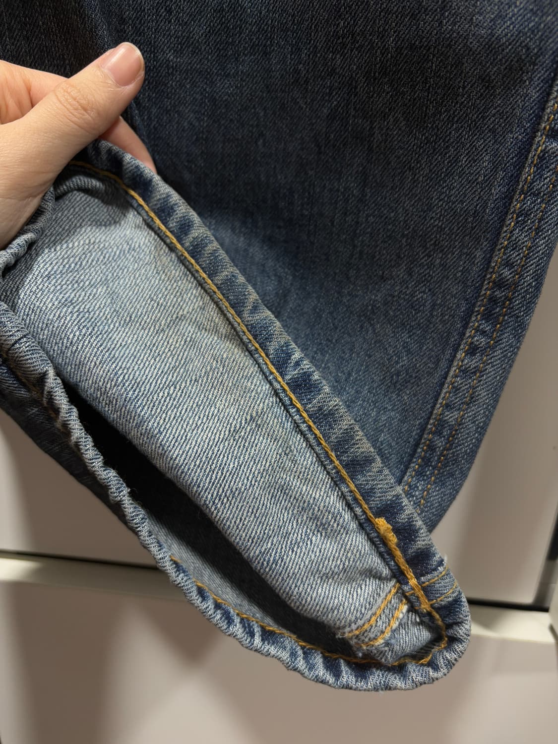 (2)해칭룸 레귤러 셀비지 진 상품이미지5