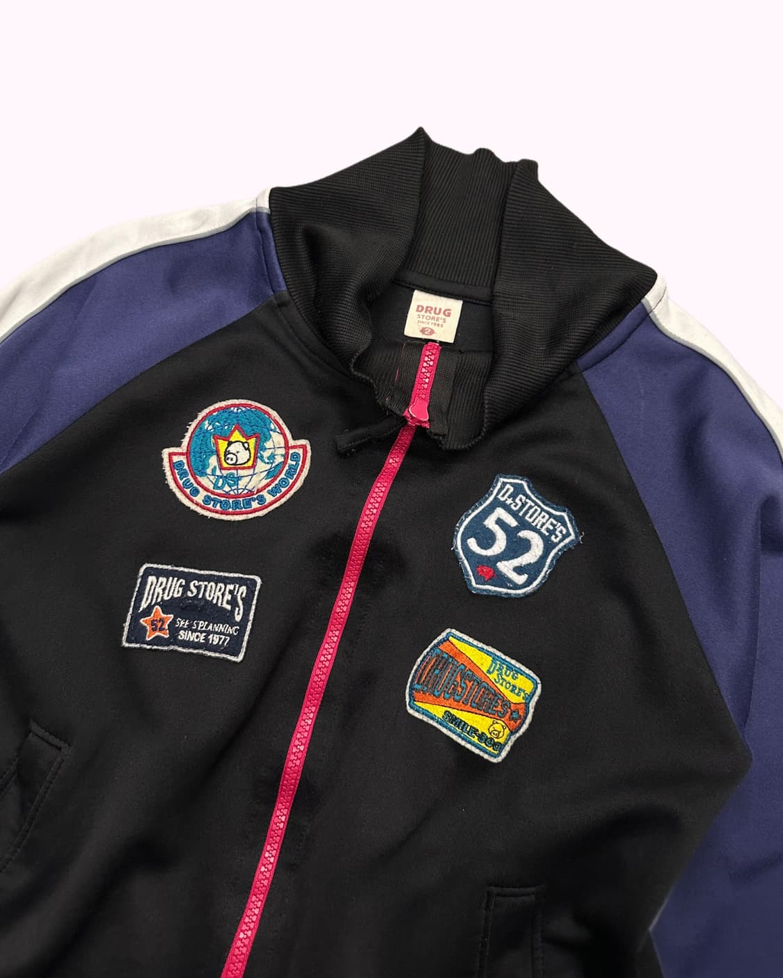DRUG STORE'S kitsch patch raglan jersey 상품이미지3