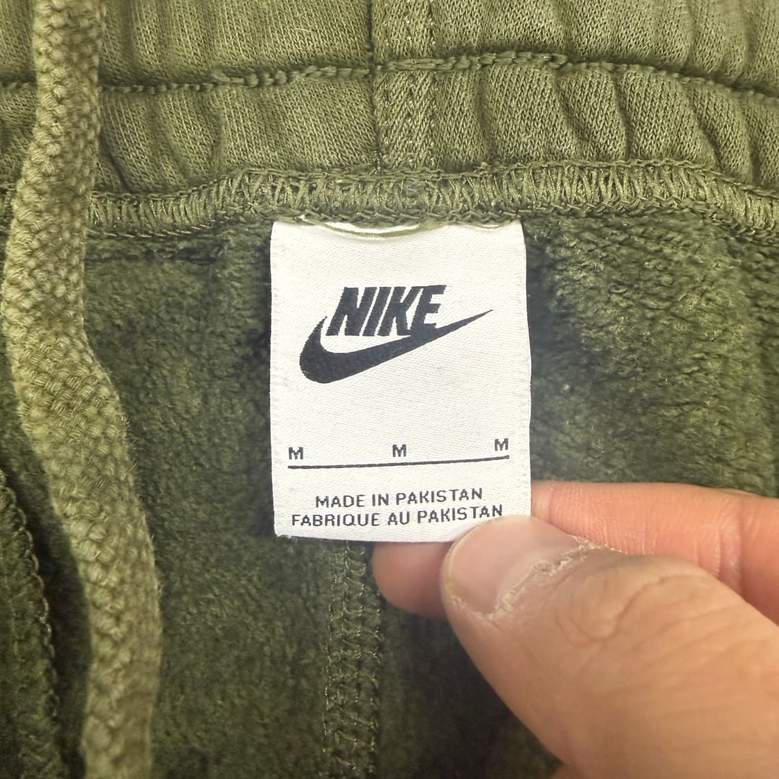 (M)나이키 Nike 코튼 스웻팬츠(올리브) 상품이미지2