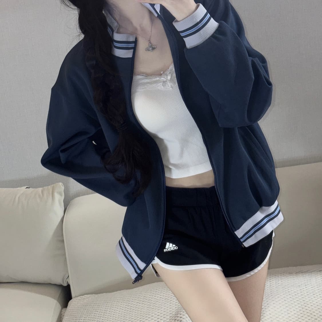 🐰아디다스 90‘s 올드스쿨 져지 색감 이쁨🪽 상품이미지3