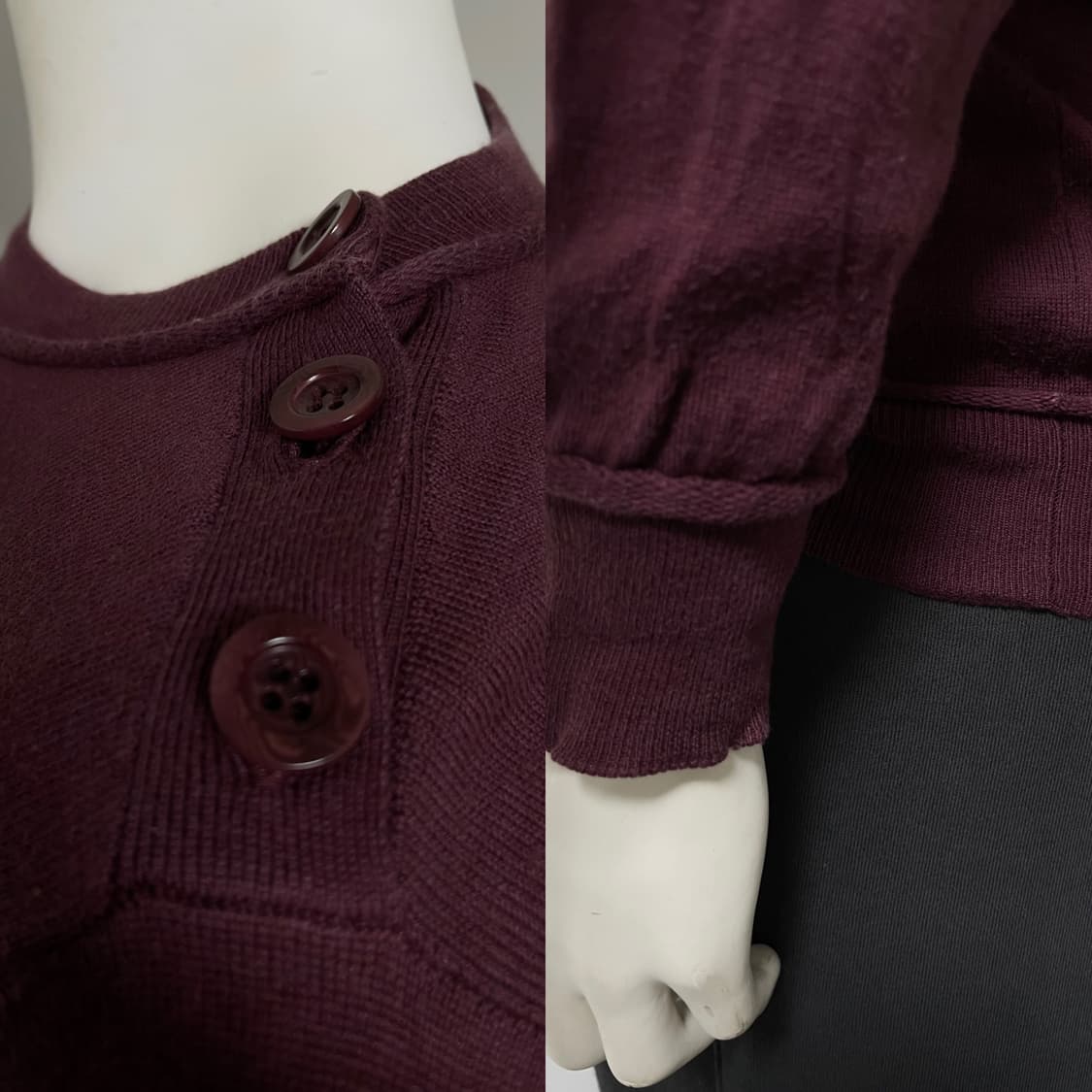 shoulder botton knit 상품이미지4