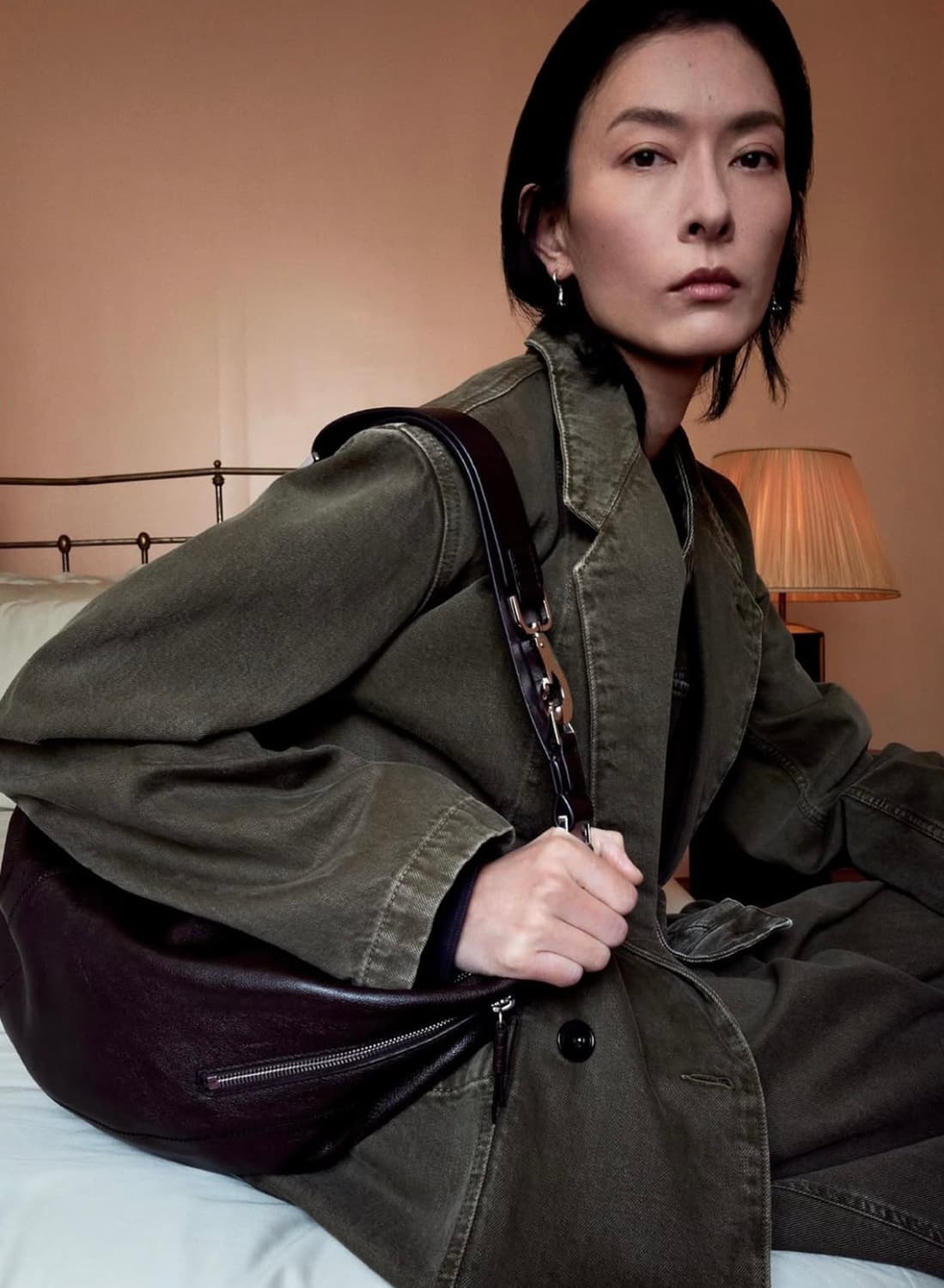 르메르 25fw QUIVER 퀴버 클립 백/다크 초콜렛 상품이미지6