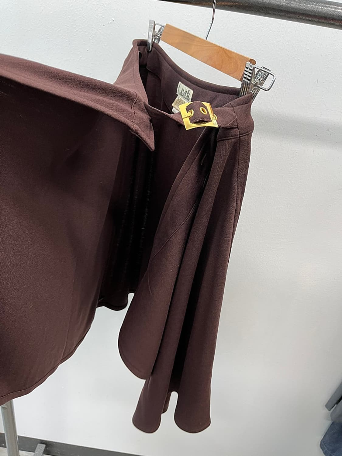 여) 에르메스 금장 랩스커트 상품이미지7