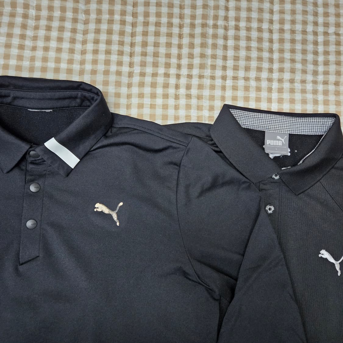 푸마 기모 긴팔 카라티 남자100 (2벌가격) 상품이미지4