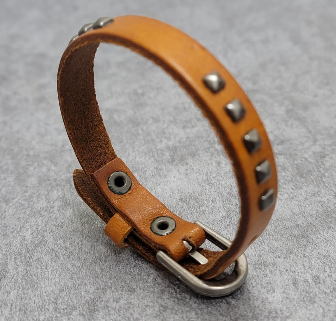 stud leather bracelet 상품이미지2