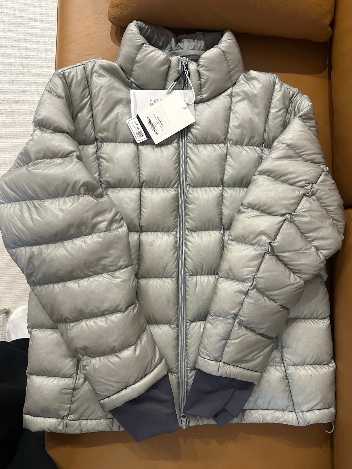 999휴머니티 패딩 새상품 (LIGH gray) 3사이즈 상품이미지2