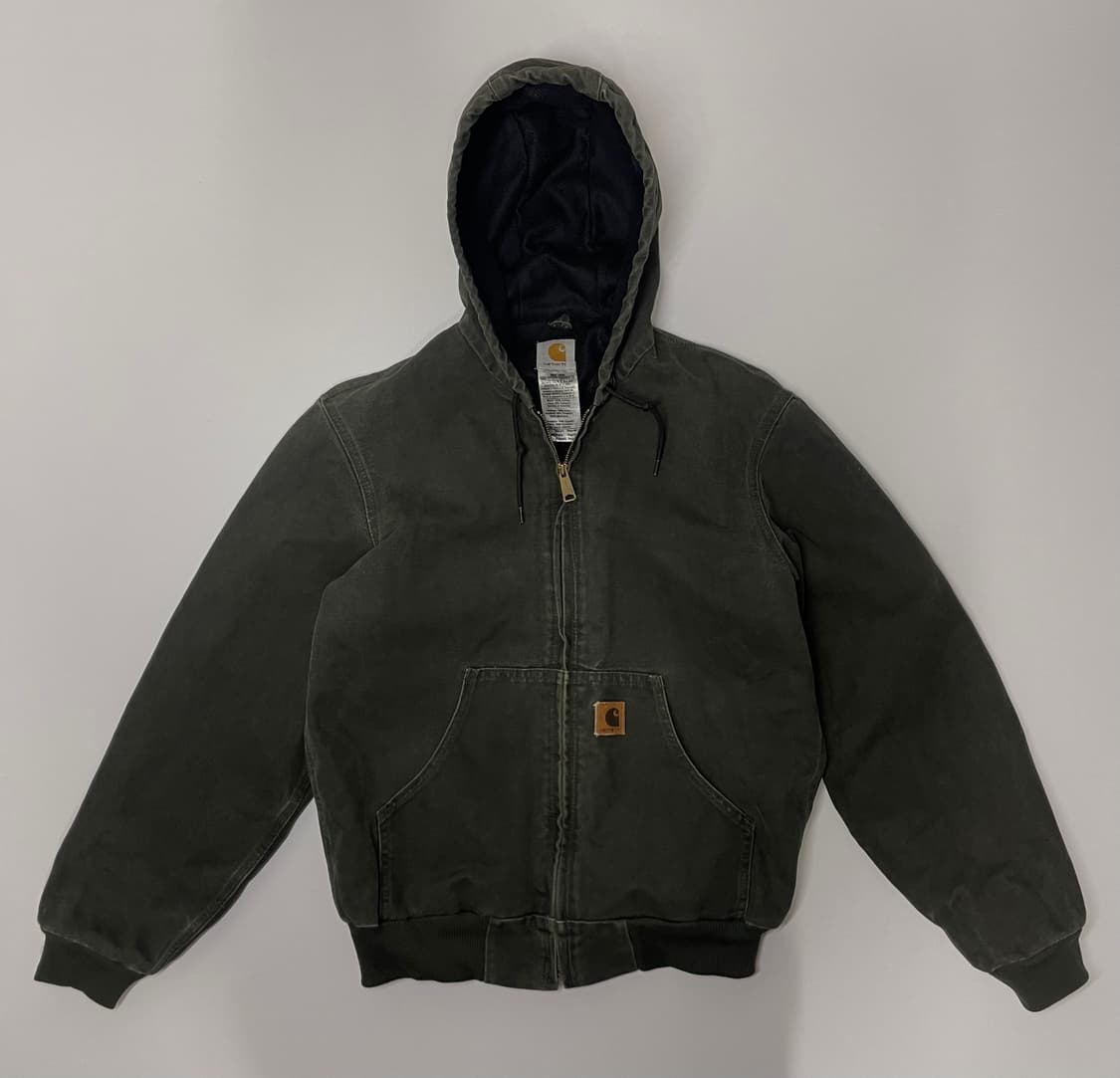 칼하트 액티브 후드 자켓 모스 그린 S (2005) 상품이미지2