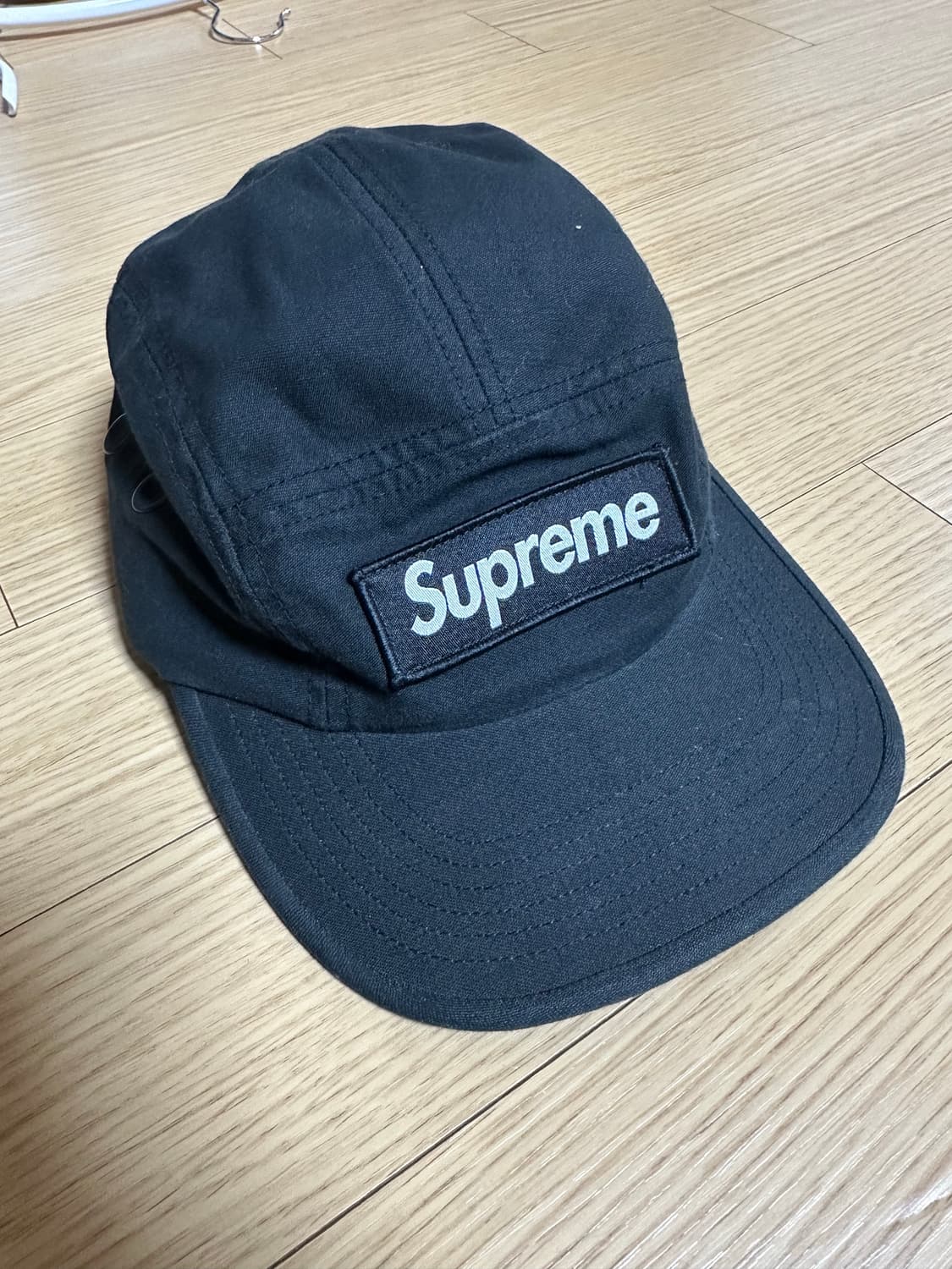 슈프림 밀리터리 캠프 캡 블랙 상품이미지1