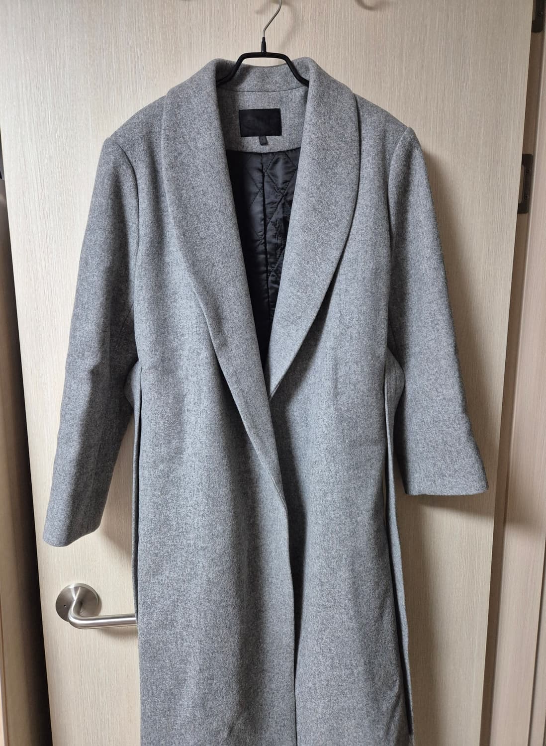 (새제품) 31THE 숄카라 펠트 코트 31쇼룸 누빔코트 (98만) 상품이미지4