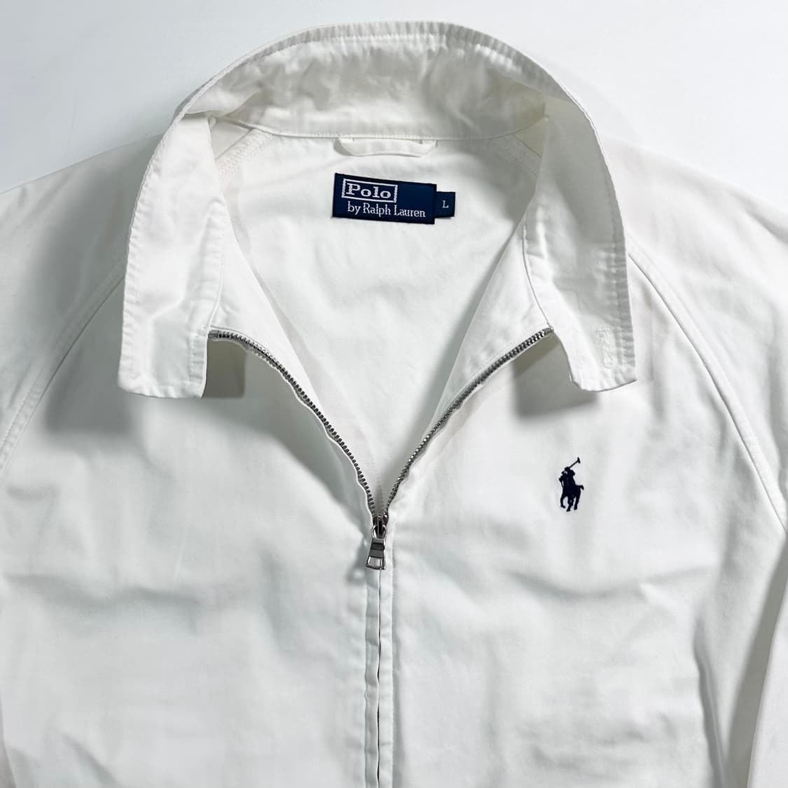 폴로 랄프로렌 화이트 헤링턴 자켓 상품이미지2