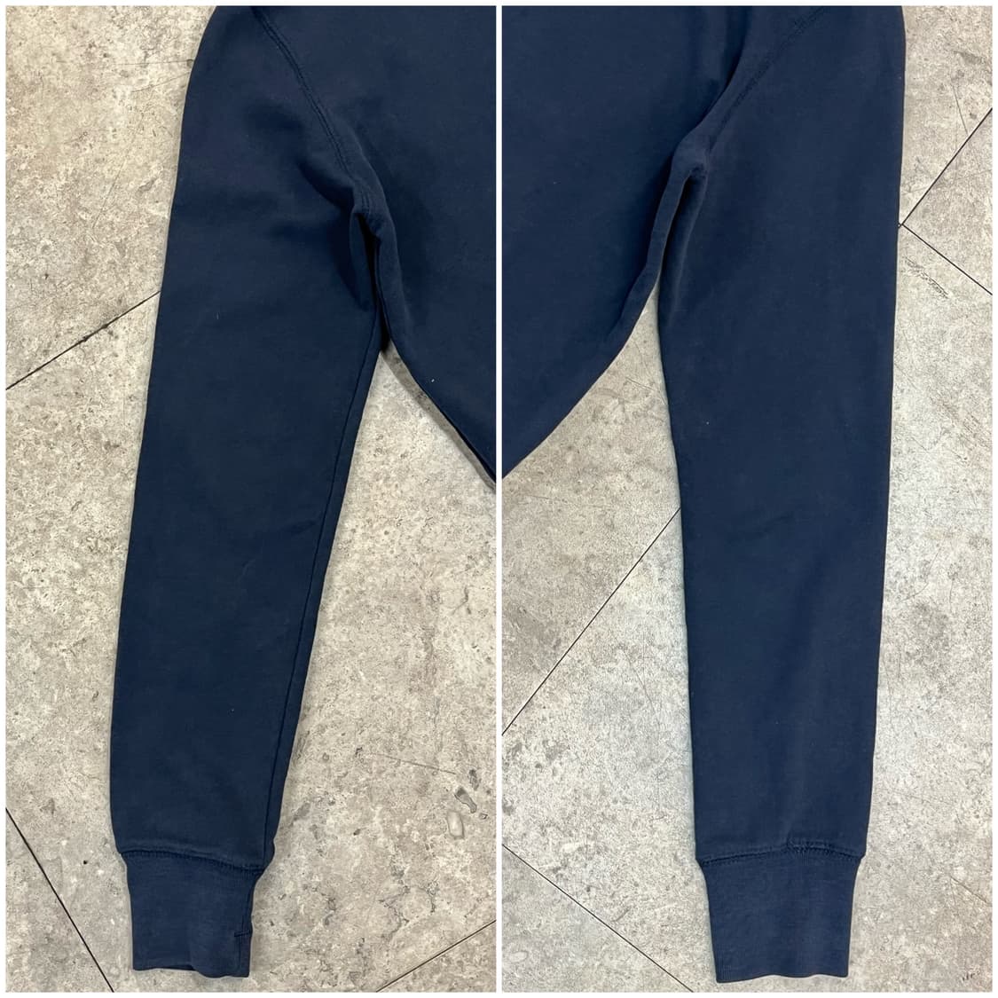 후아유 레터링 후드집업 네이비 M #csz2381 상품이미지8