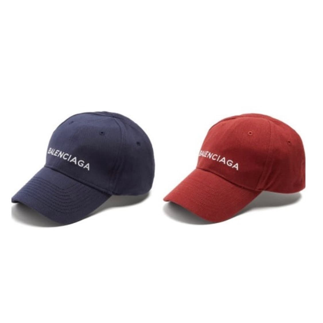 (구매) 발렌시아가 볼캡 네이비/버건디 상품이미지1