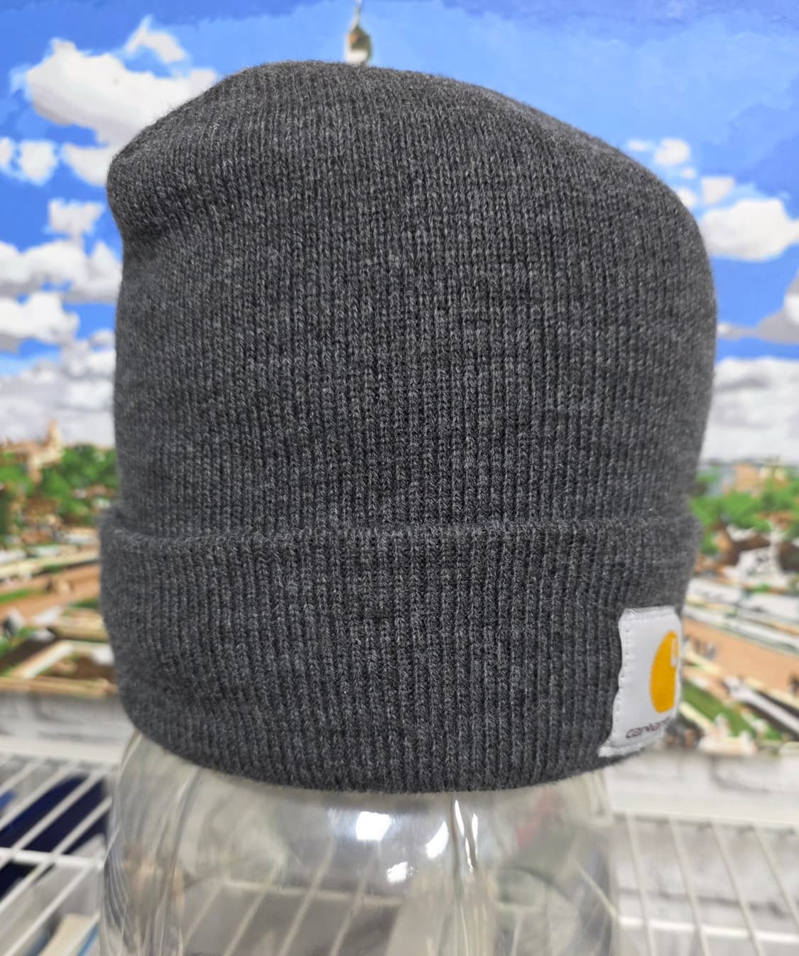 칼하트 비니 회색 아크릴 비니모자 와치햇 KG75 상품이미지4