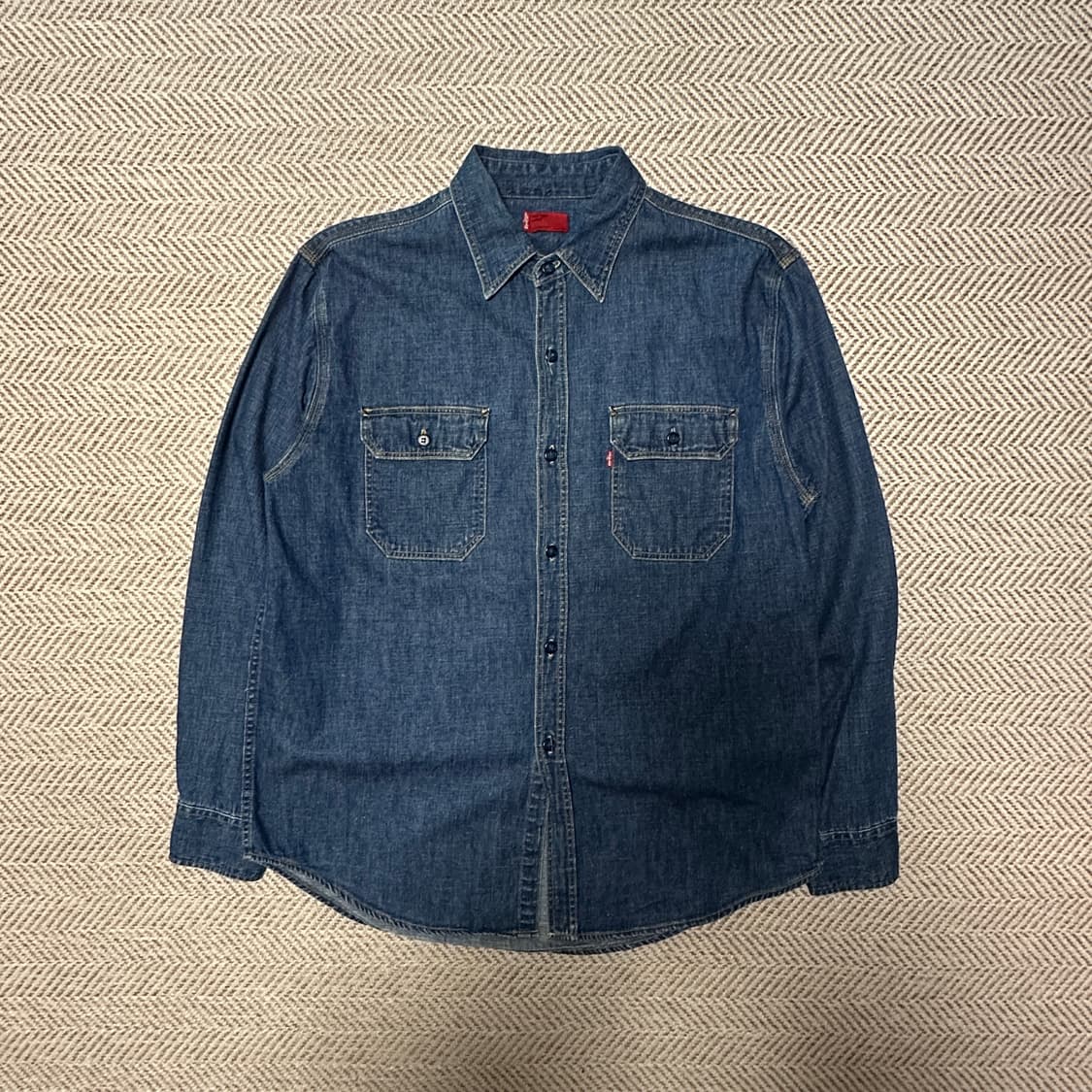 LEVI'S red tab denim shirt 상품이미지1