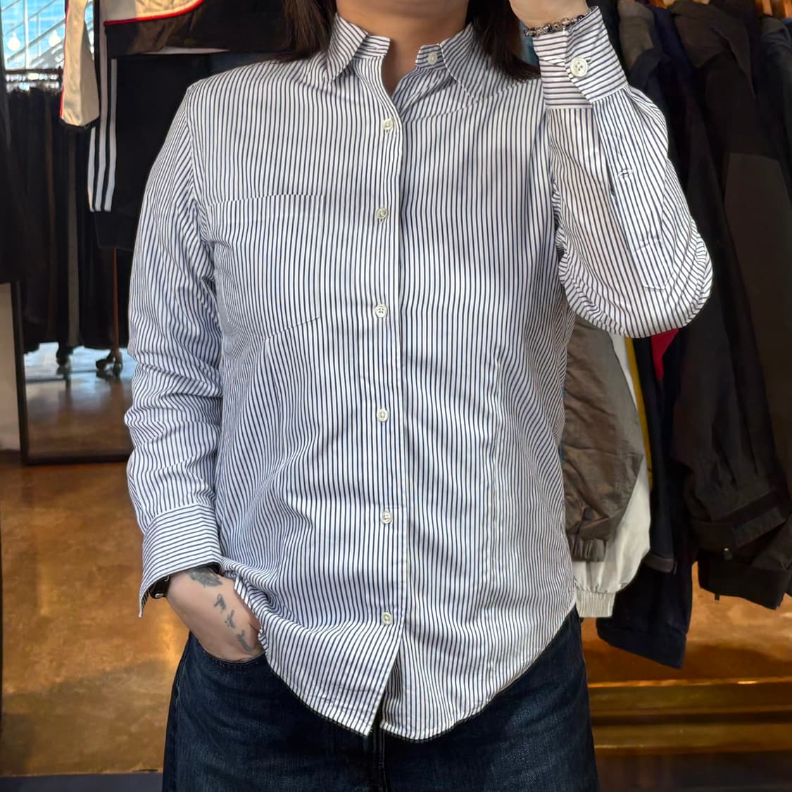 랄프로렌 스트라이프 셔즈 상품이미지1