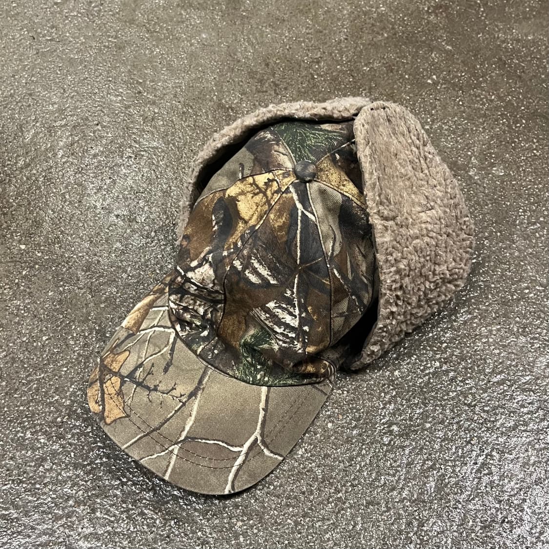 빈티지 리얼트리 이어플랩 캡 상품이미지1